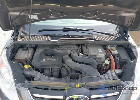 2013 Ford C-Max Hybrid Se from USA, damaged, VIN 1FADP5AU4DL557953